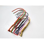 Strong Coloured Wire Coat Hangers (13G) 16"/40cm Orange Metal Clothes extra strong